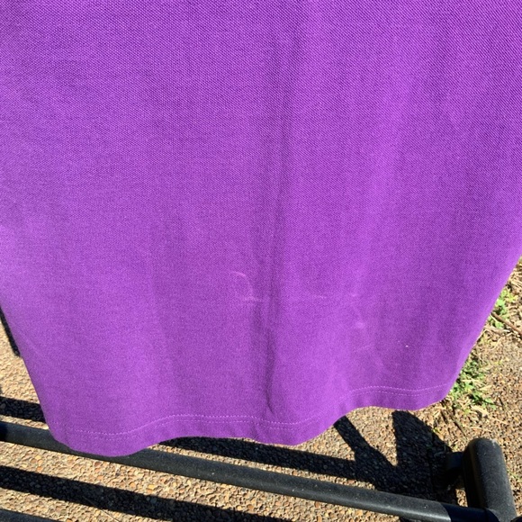 Vintage COOGI Australia Rugby Polo Shirt #69  Sz XL TRENDING POP OF PURPLE COLOR - Picture 8 of 12